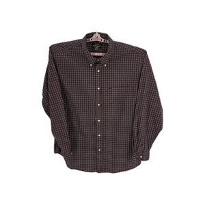 Ralph Lauren Jeans Company n's Red Black White‎ Check 100% Cotton Size XXL